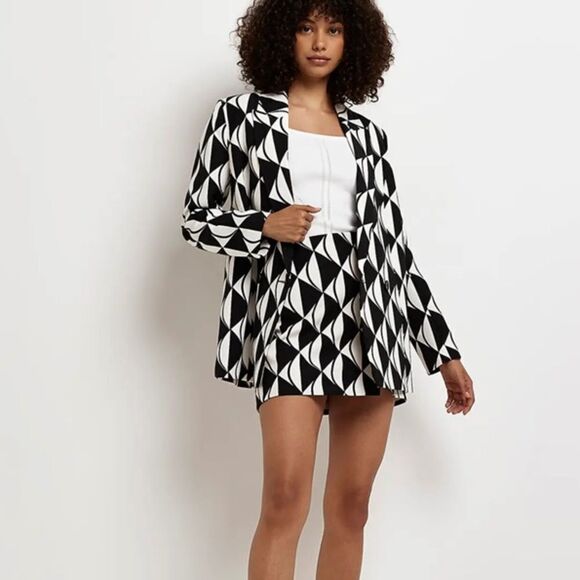 River Island Structured Double Breasted Blazer 14 NWT and in packaging - Picture 5 of 8